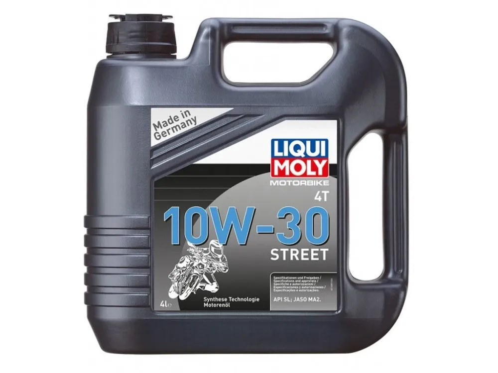Polosyntetický motorový olej 4T 10W30 Street LIQUI MOLY 4l Autentický