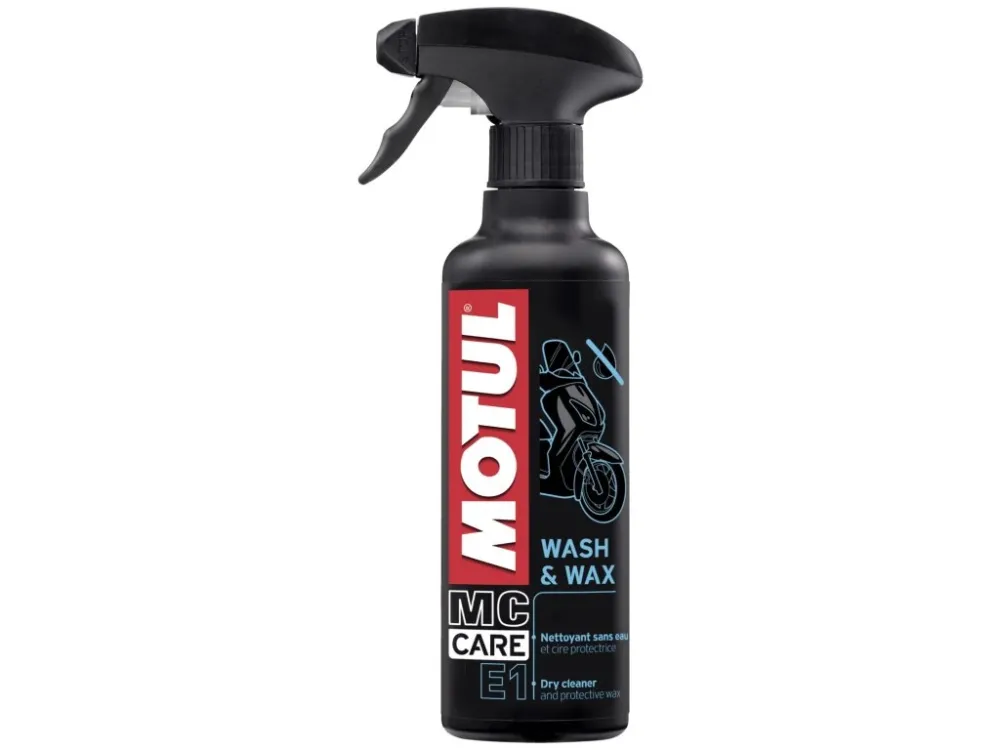 Suchý čisticí a ochranný vosk MOTUL E1 WASH & WAX 400 ml Vrácení Zdarma