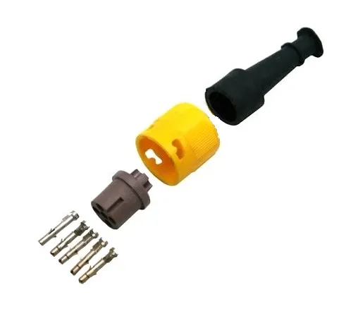 Objednat Nyní Konektorová spojka zástrčka bajonet 5-pin/1 vývod JOKON žlutá