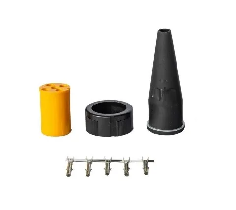 Nejprodávanější Konektorová spojka zástrčka bajonet 5-pin/1 vývod JOKON žlutá NEW
