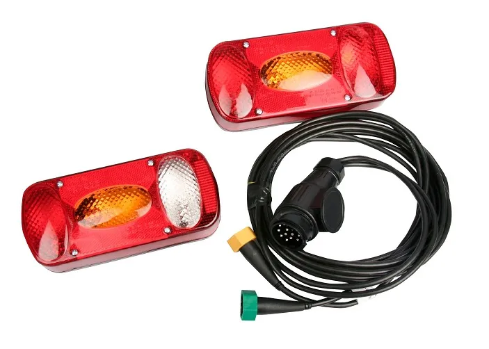 SET světel + elektrokabeláž k vleku 13 pin/4 m se světly MD Nejlepší Volba