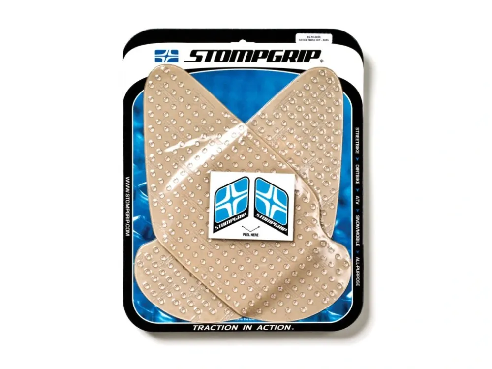 Nová Kolekce Protiskluzové a ochranné polepy STOMPGRIP - 03-04 KAWASAKI ZX6RR 600/ZZR 600/ZX6R 636 - pár