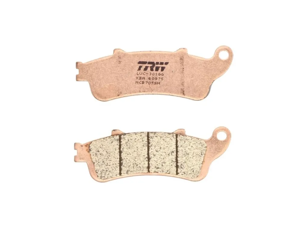 Odeslání Ihned TRW MCB705SH sintované brzdové destičky HONDA CB, CBR, GL, NT, ST, VFR, VTX, XL; KYMCO MAX