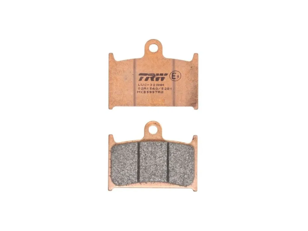 Výhodná Nabídka TRW MCB595TRQ racing sintrované brzdové destičky na motorku