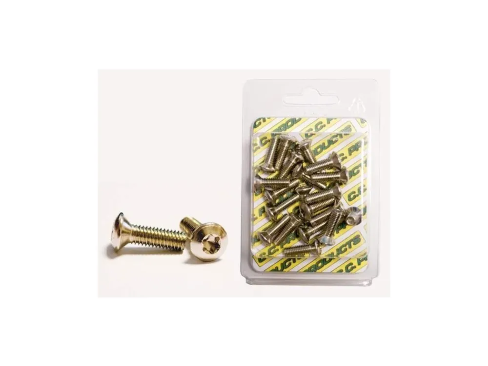 Nejlepší Volba CC brzdové šrouby kónické M6/18mm (20 ks) TORX T-30,10,9 HRC (1083-011)