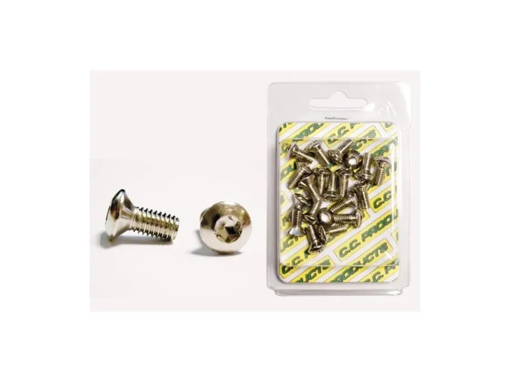 CC brzdové šrouby M6/13mm (20 ks) TORX T-30, 10,9HRC (1083-010) Nejlepší Volba