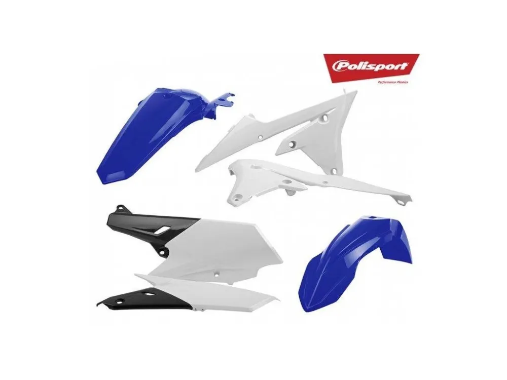Cenově Výhodný POLISPORT kompletní plasty YAMAHA WRF 250 15-18, barva OEM