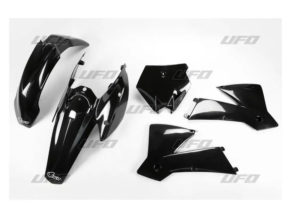Akce UFO kompletní plasty KTM SX/EXC 03-04, barva černá