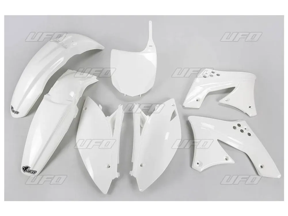 UFO kompletní plasty KAWASAKI KXF 250 09, KXF 250 12, barva bílá KX Koupit Online