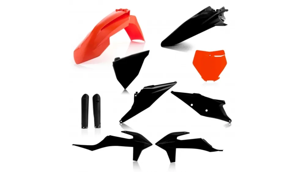 ACERBIS plastový full kit KTM SX/SXF/19 černá/oranžová Nejlepší Volba