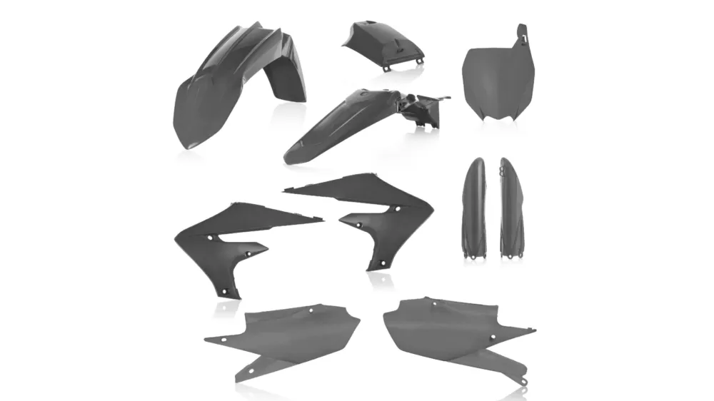 ACERBIS pro YAMAHA YZF250 19-23, YZF450 18-22 Sada plastů šedá Přímo Od Výrobce