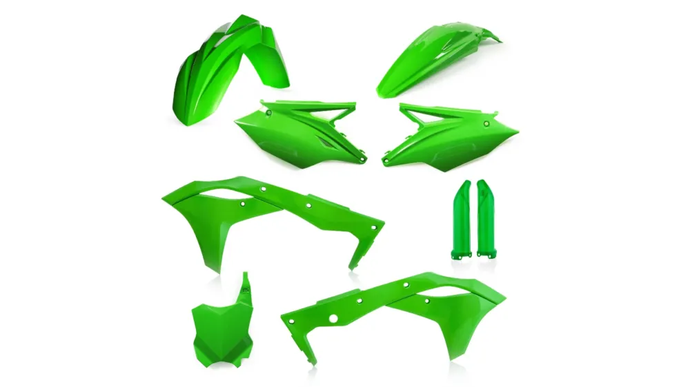 Nejlepší Volba ACERBIS plastový full kit KXF 250 19-20 zelená