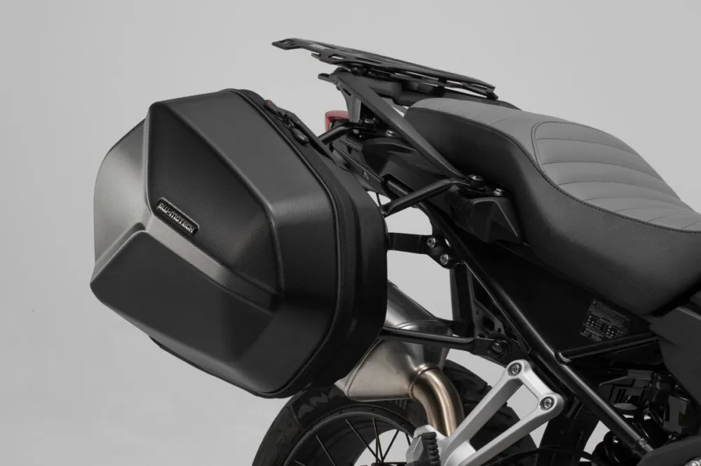 Honda NC 700 X / S (12-13) - kompletní sada AERO ABS kufrů 25l., nosič, adaptéry KFT.01.129.60100/B | HZmoto - vše pro motorkáře a jejich stroje Nová Kolekce