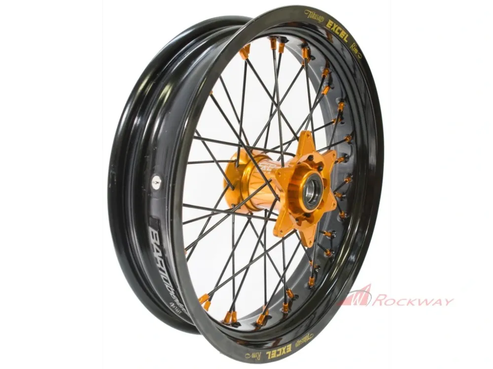Zadní kolo 19" x 2,15 s EXCEL ráfkem | KTM SX/SXF 125-550 (2003 +)- Stříbrná/Barva nipple: Nikl ocel/Barva ráfku: Lesk stříbrná Objednat Nyní