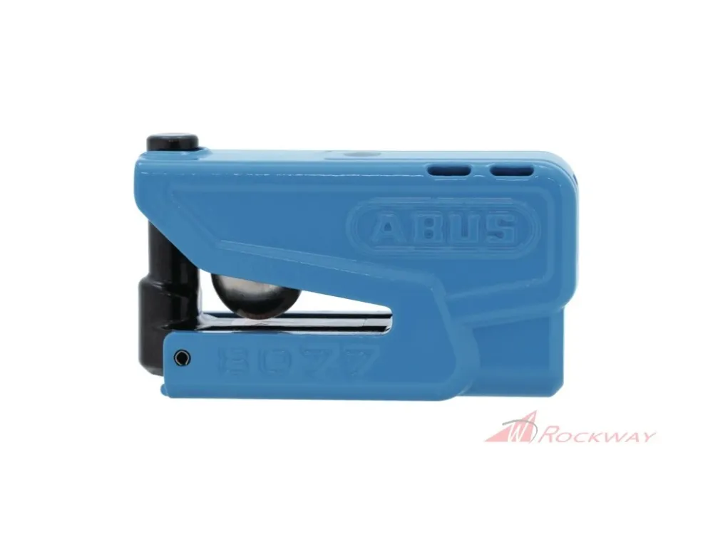 zámek na kotoučovou brzdu s alarmem Granit Detecto XPlus 2.0 (průměr třmenu 13 mm), ABUS (modrý)- 5A Doprava Zdarma