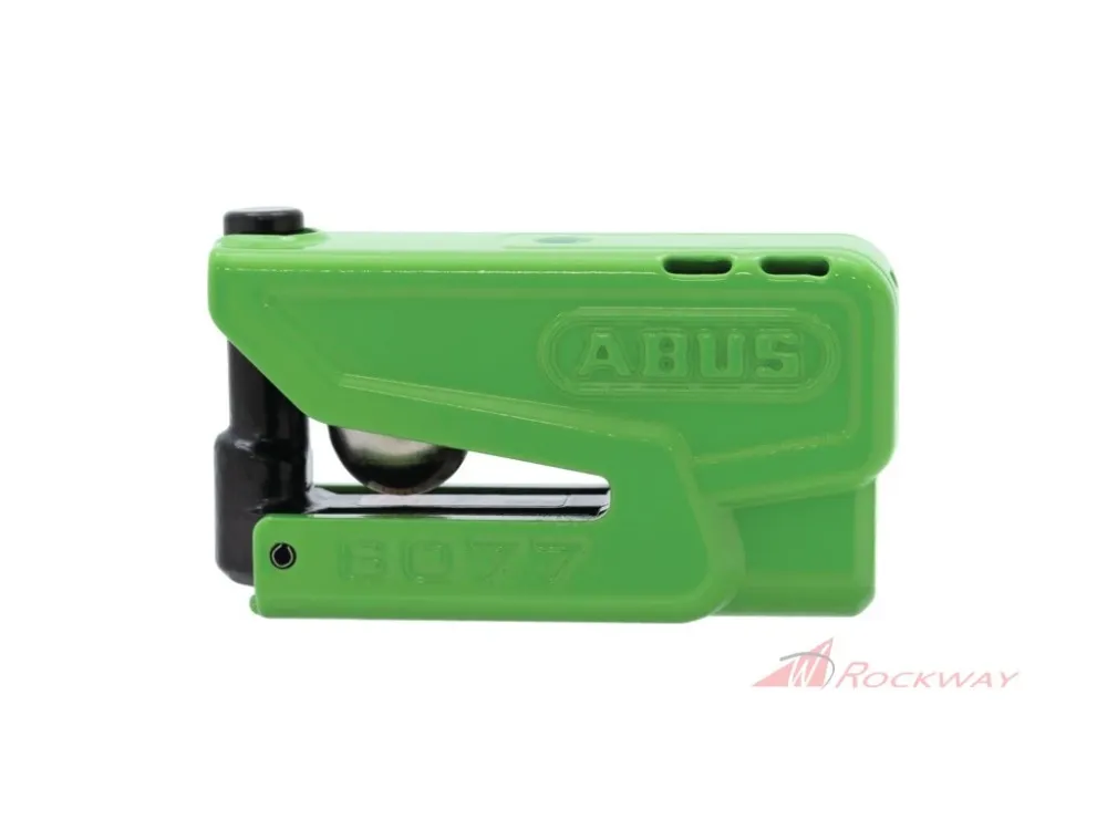 zámek na kotoučovou brzdu s alarmem Granit Detecto XPlus 2.0 (průměr třmenu 13 mm), ABUS (zelený)- 5A Top Prodej