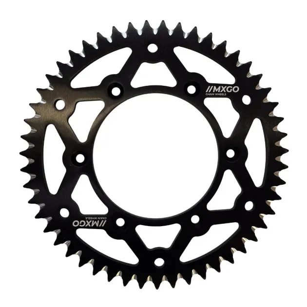 Originální Rozeta pasuje na YZ65/19-24 47 zubů ALU (Dural) černá