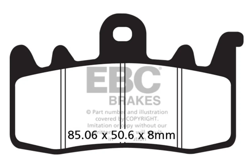 Brzdové destičky EBC FA630 Must-Have
