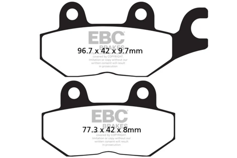 Brzdové destičky EBC FA215/2 Sleva