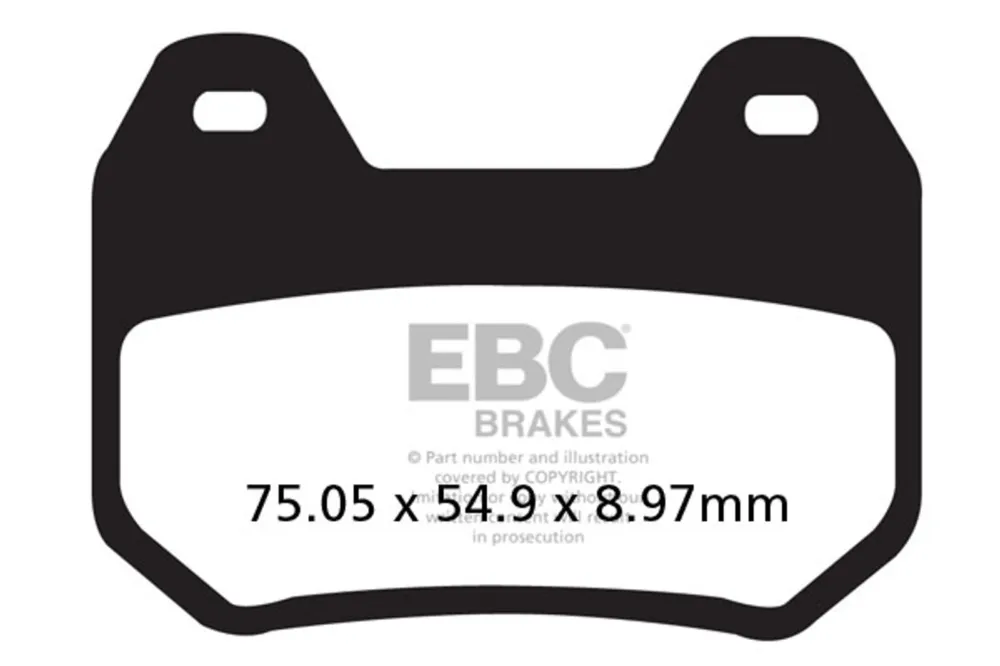 Brzdové destičky EBC FA304 Bezpečná Platba