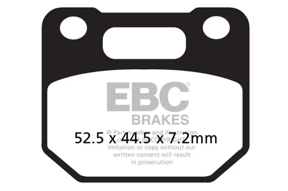 Brzdové destičky EBC FA110 Nová Kolekce