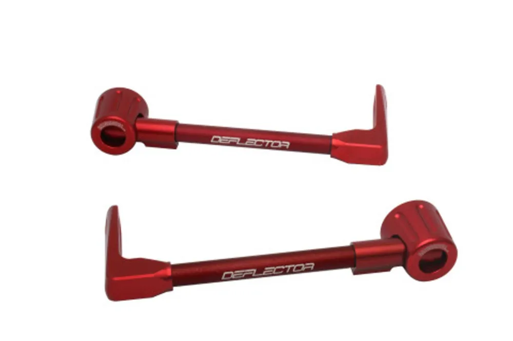 Přímo Od Výrobce Chrániče páček ACCOSSATO s červenou hadicí a kloubem right + left, aluminium