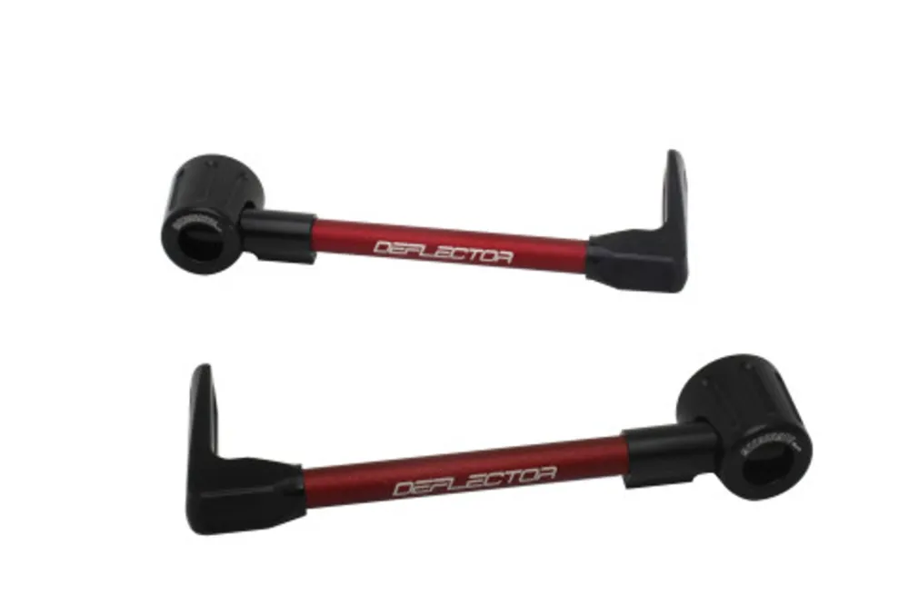 Bezpečná Platba Chrániče páček ACCOSSATO s červenou hadicí a kloubem right + left, aluminium