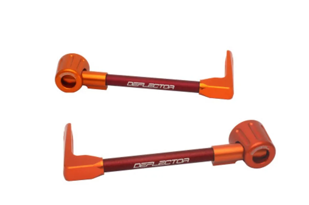 Finální Výprodej Chrániče páček ACCOSSATO s červenou hadicí a kloubem right + left, aluminium