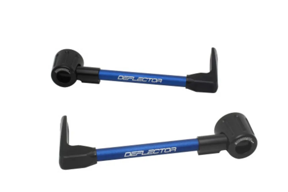 Akce Chrániče páček ACCOSSATO s modrou hadicí a kloubem right + left, aluminium