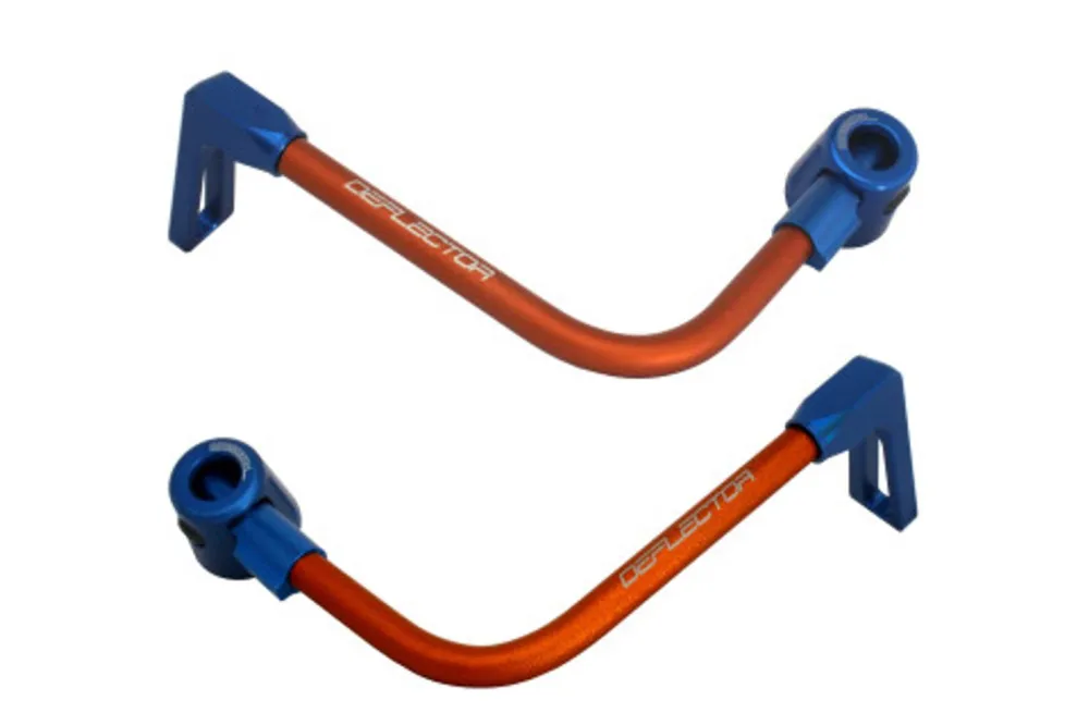 Levný Chrániče páček ACCOSSATO s oranžovou hadicí a kloubem right + left, aluminium
