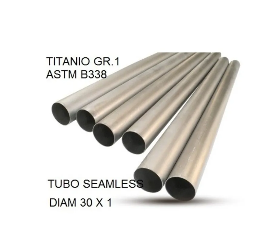Titan bez svárů Gr.1 TUBE AISI Tig GPR TU.T.1 Broušená nerezová ocel L.100cm D.30mm x 1mm Tovární Cena