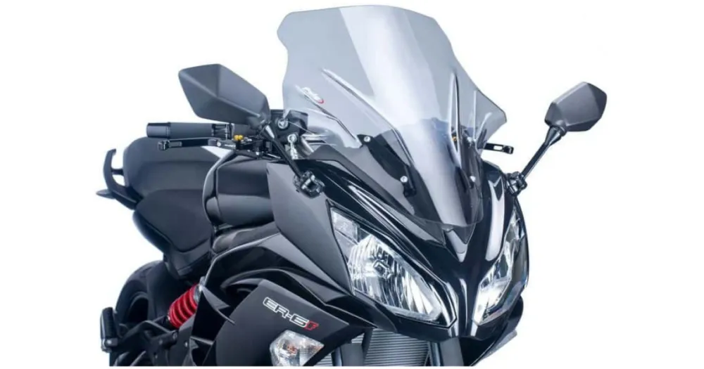 Akce PUIG plexi štít TOURING 5998H kouřová