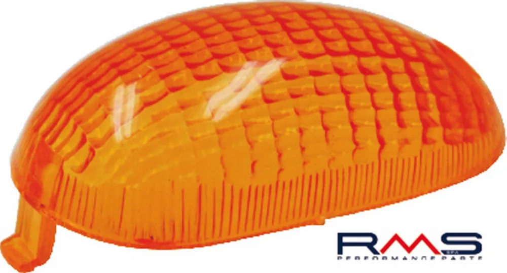 Akce Sklo blinkru - pravé přední RMS 246470070 oranžová Homologace