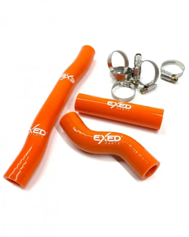 Finální Výprodej Silikonová hadice chladiče EXED EP-SH-K-17/19-O oranžová