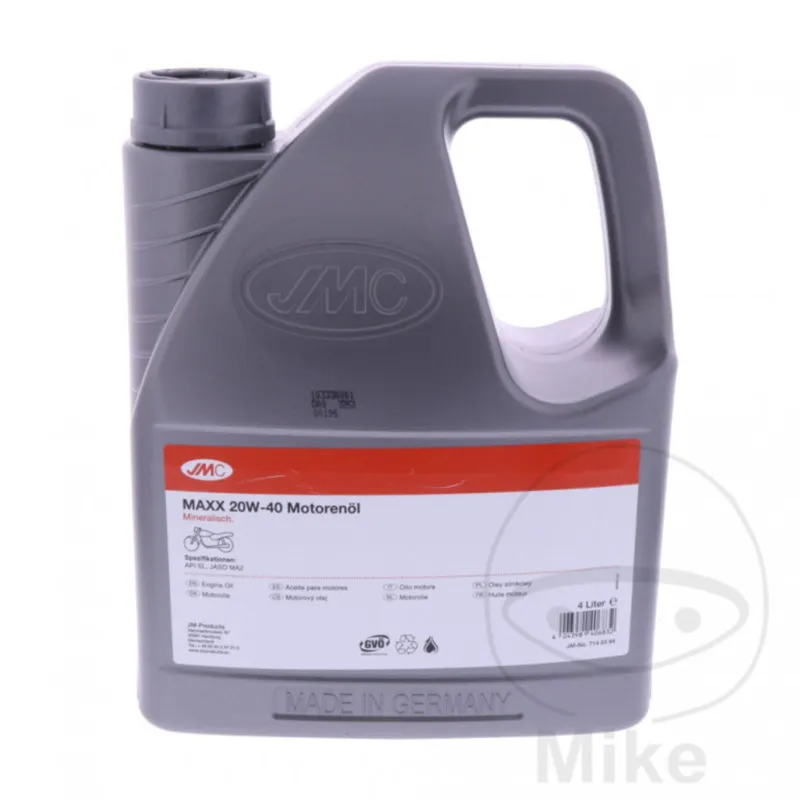 Cenově Výhodný Motorový olej JMC 20W-40 4T