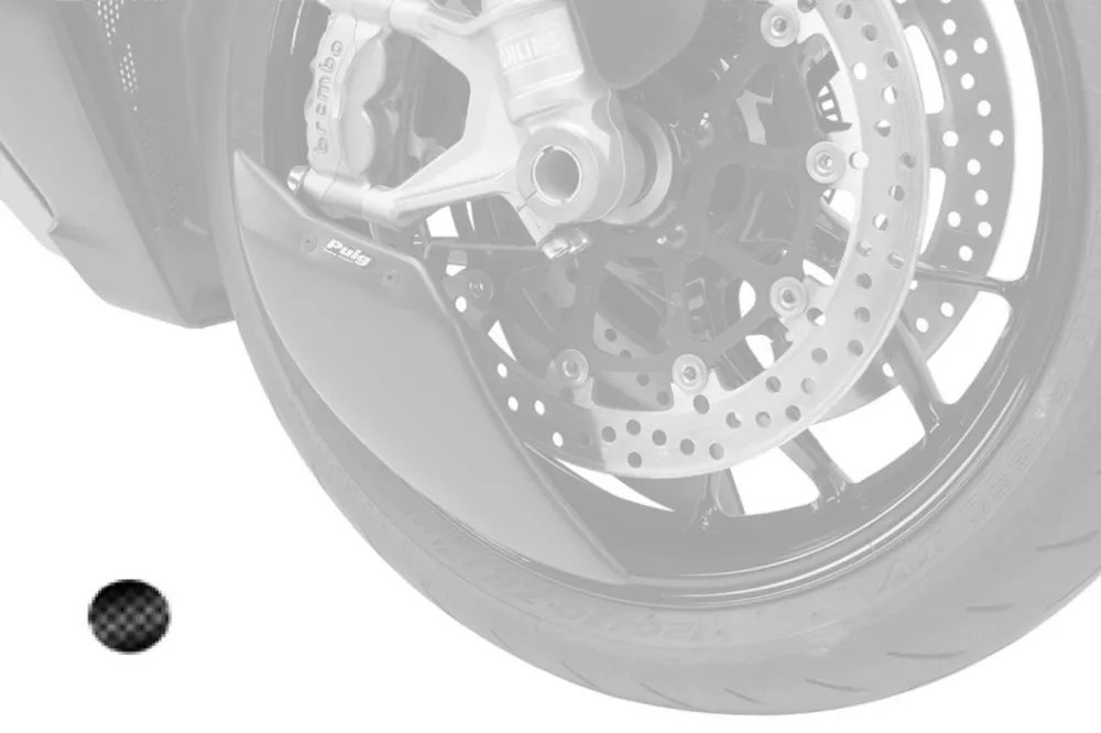 Aero wheel deflector PUIG 22742C karbonový vzhled Doprava Zdarma