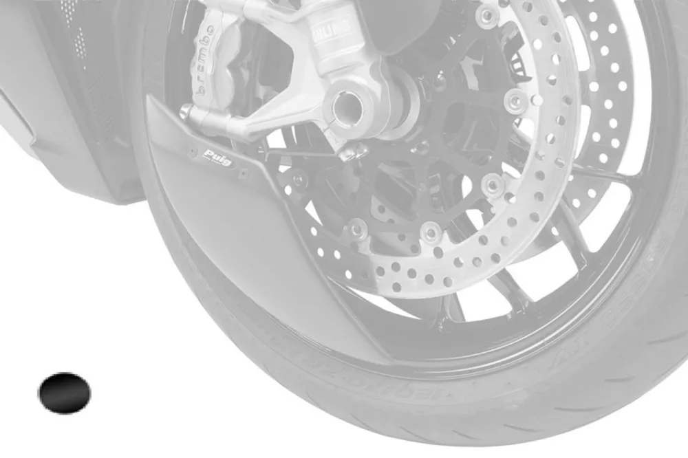 Aero wheel deflector PUIG 22742N černý Vysoce Kvalitní