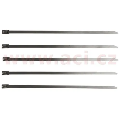Stahovací páska nerezová typ W4, 7,94x500 mm (sada 5 ks) Nová Kolekce