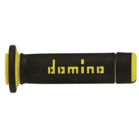 Gripy A180 (ATV) délka 118 + 122 mm, DOMINO (černo-žluté) Nejprodávanější