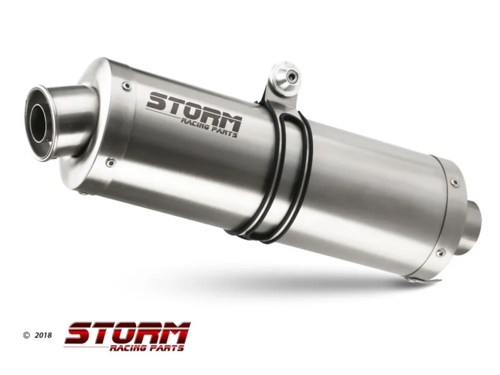 Top Prodej Koncovka výfuku STORM OVAL H.084.LX1 Nerez