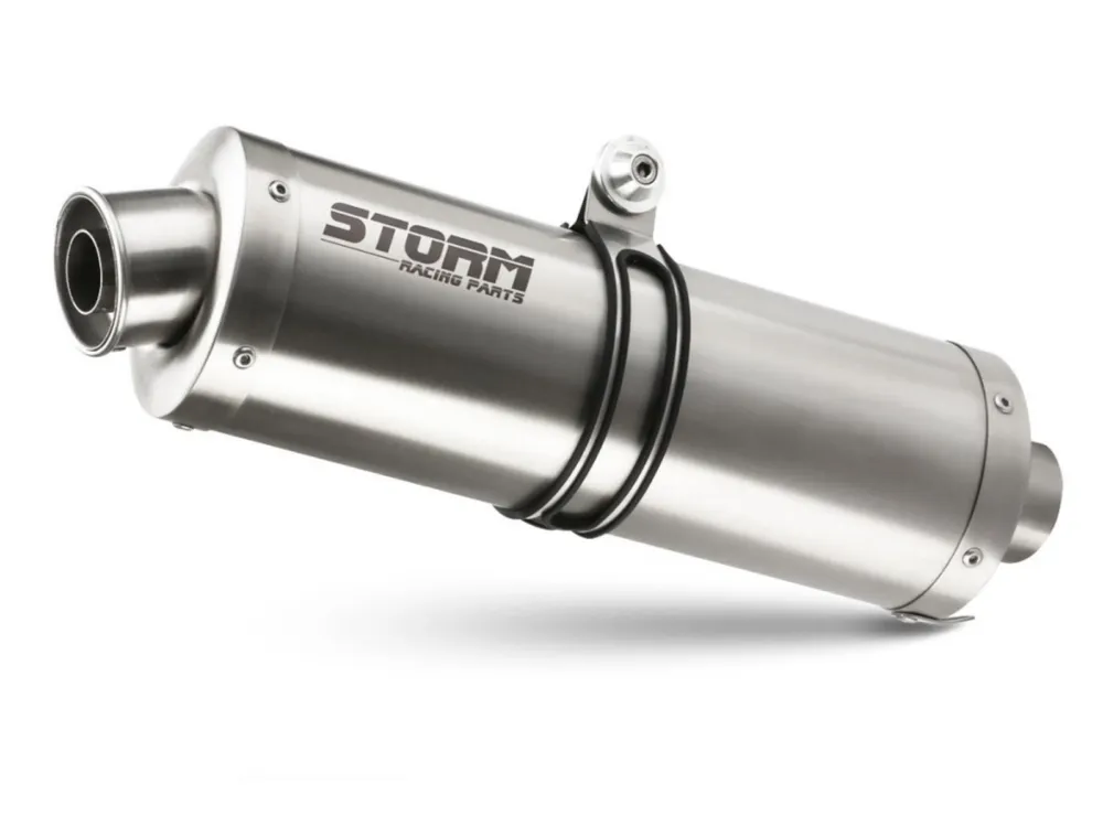 Koncovka výfuku STORM OVAL E.012.LX2 Nerez Hit Sezóny