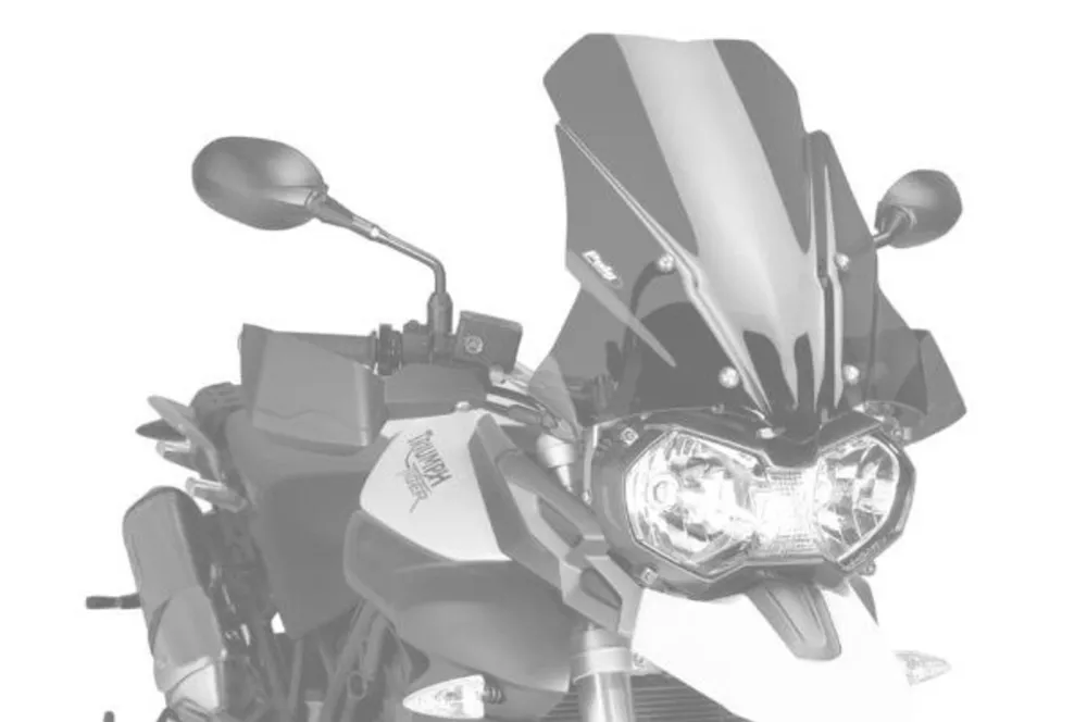 Plexi štít PUIG TOURING 5652N černý Pouze Dnes