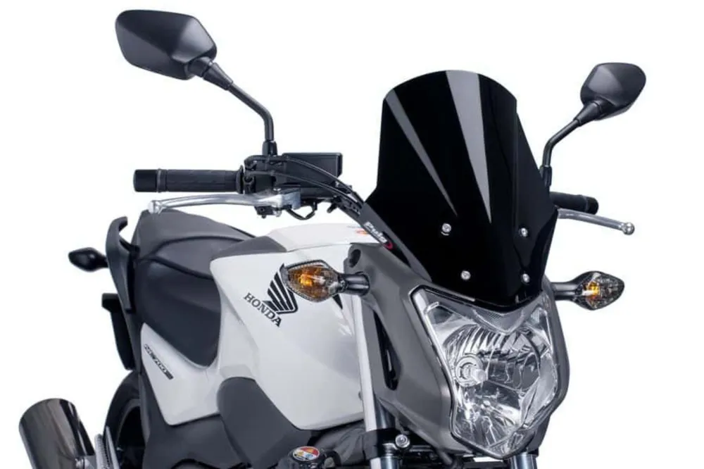 Plexi štít PUIG RACING 5991N černý Pouze Dnes