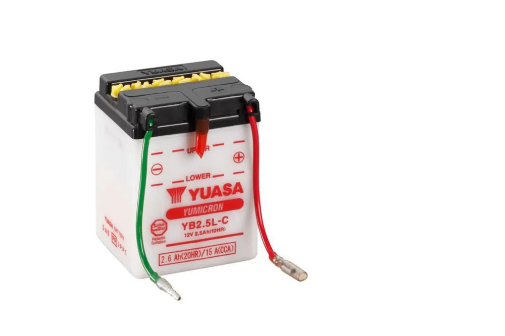 Yumicron akumulátor bez kyseliny YUASA YB2.5L-C Nejlepší Volba