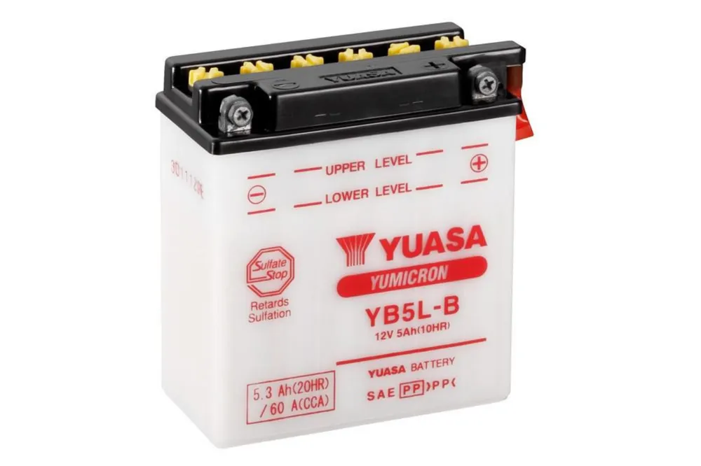 Yumicron akumulátor bez kyseliny YUASA YB5L-B Výprodej