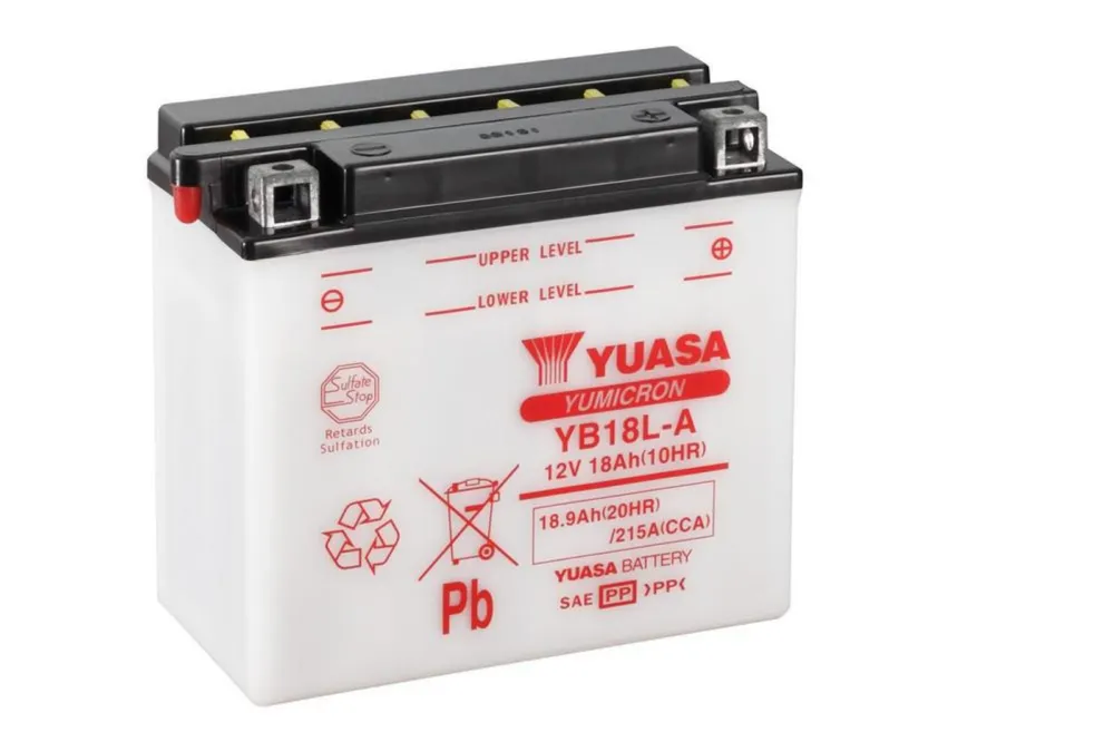 Akce Yumicron akumulátor bez kyseliny YUASA YB18L-A