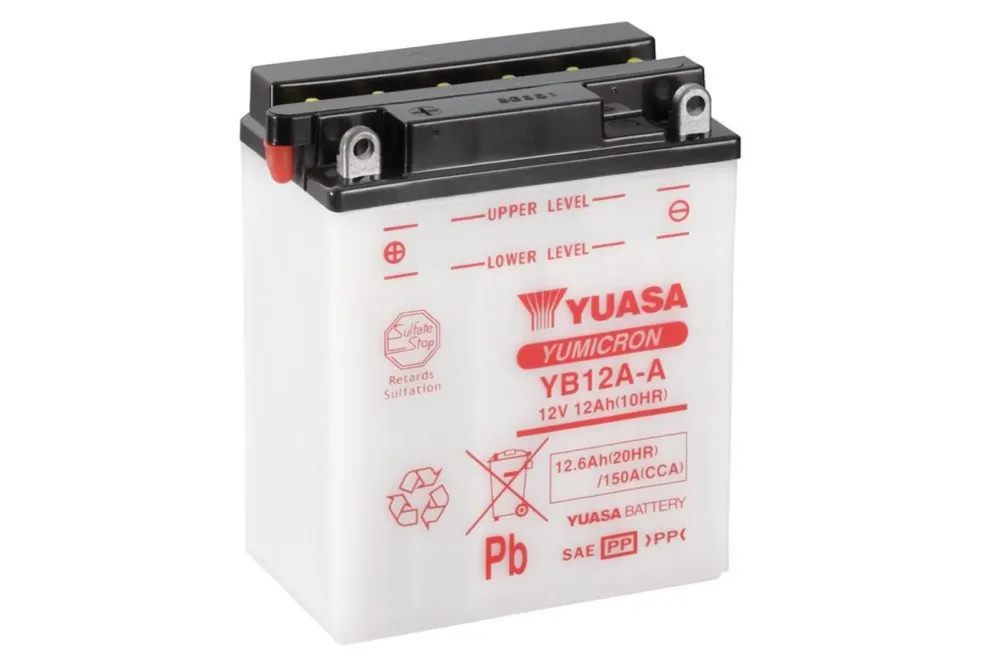 Jen Po Omezenou Doba Yumicron akumulátor vč. kyseliny YUASA YB12A-A