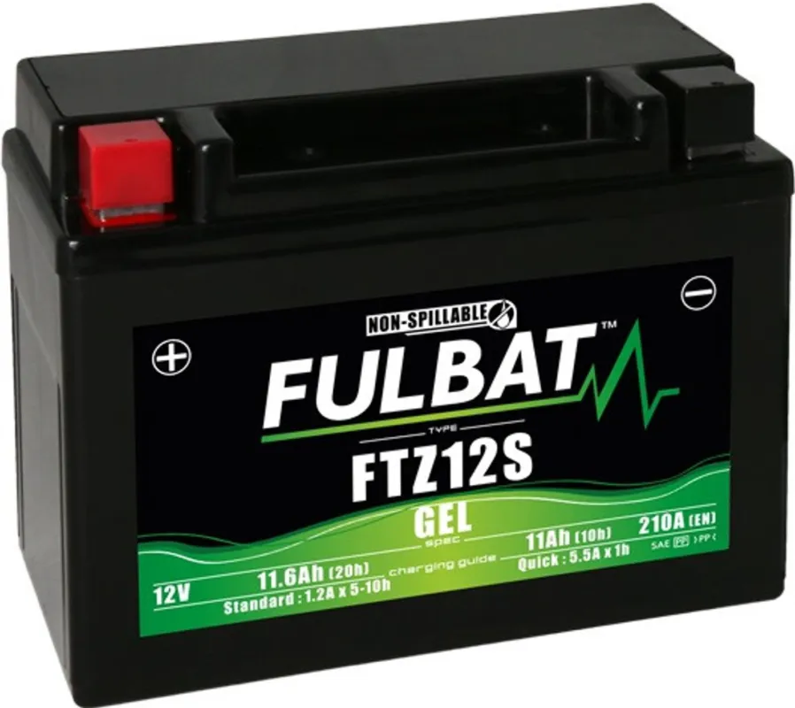 Gelová baterie FULBAT FTZ12S (YTZ12S) Přímo Od Výrobce