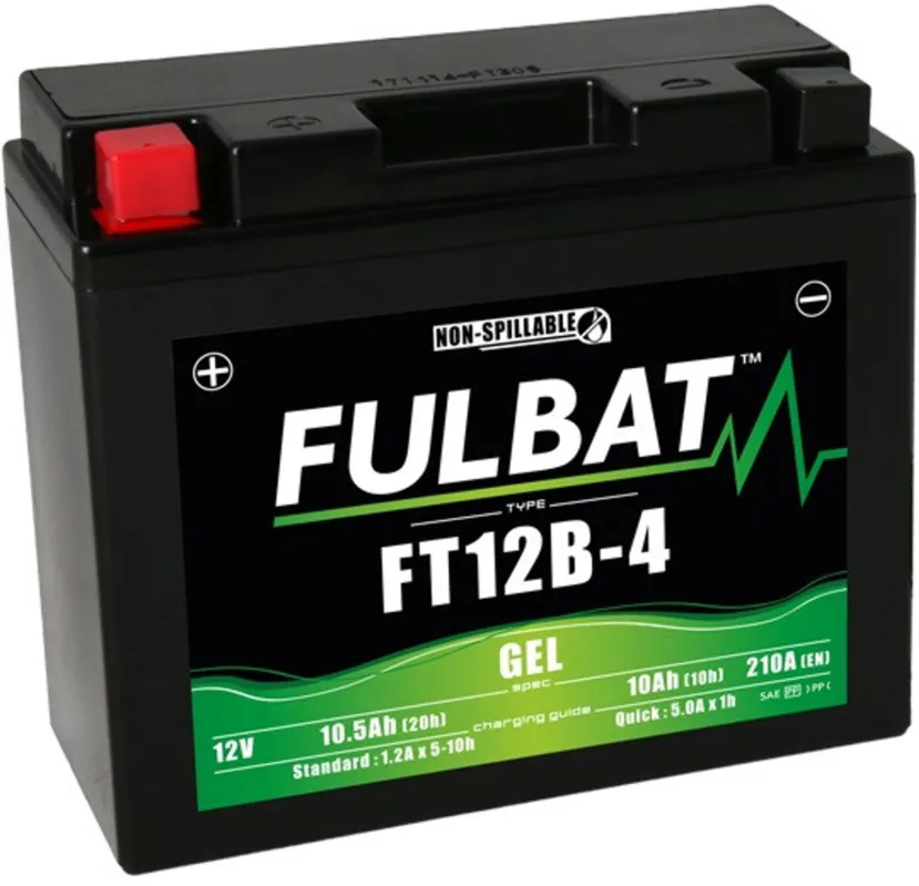 Značkový Gelová baterie FULBAT FT12B-4 GEL (YT12B-4)