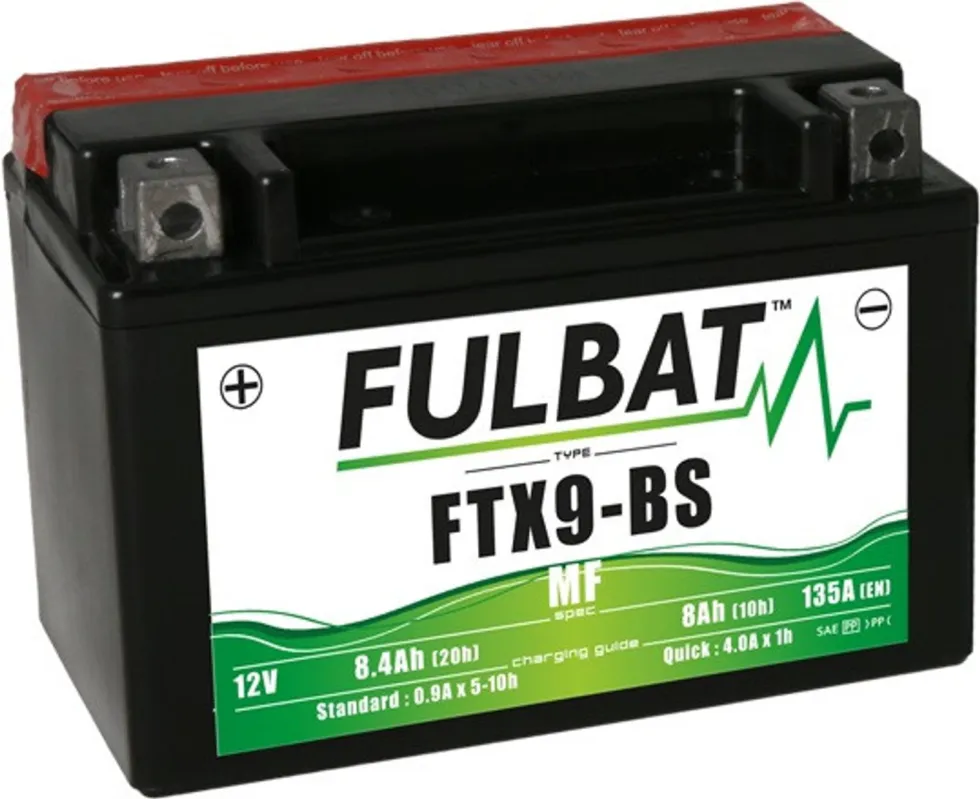 Ihned K Objednání Bezúdržbová motocyklová baterie FULBAT FTX9-BS (YTX9-BS)